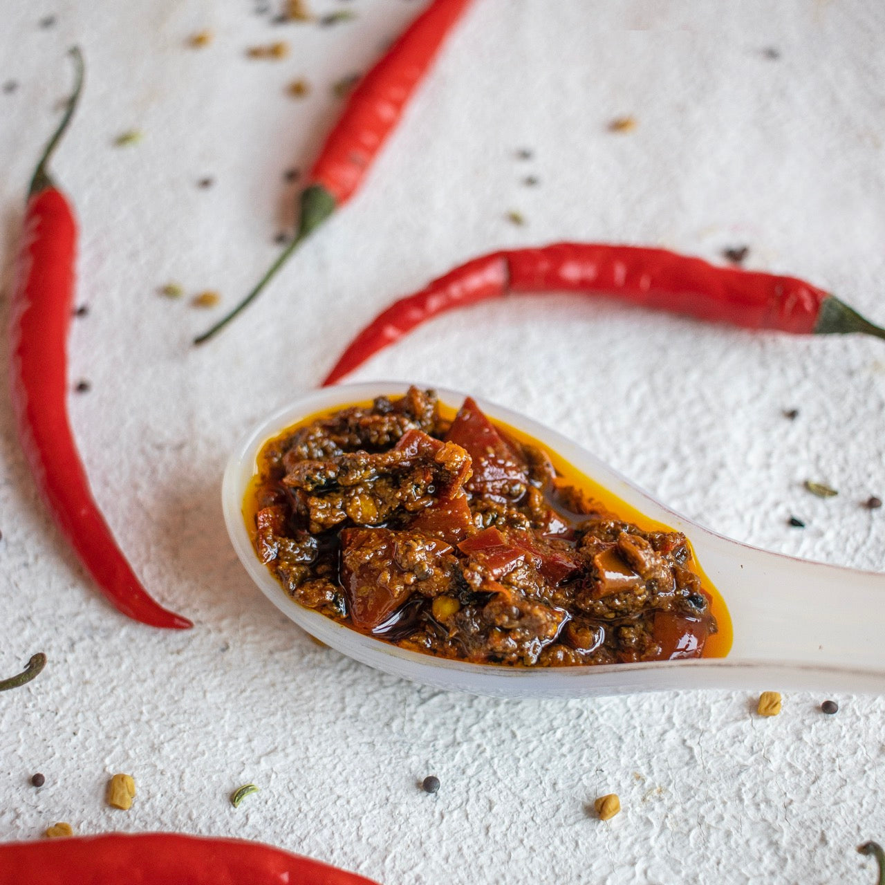 Chopped Red Chilli Pickle